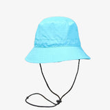 Chapéu bucket de nylon azul celeste