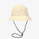 Chapéu bucket de nylon bege
