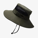 Chapéu bucket de verão cáqui