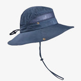 Chapéu bucket de viagem azul