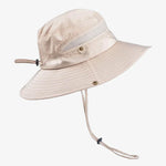 Chapéu bucket de viagem bege
