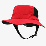 Chapéu bucket durável vermelho