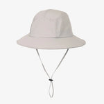 Chapéu bucket estilo aventureiro cinzento