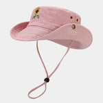 Chapéu bucket feminino rosa