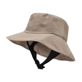Chapéu bucket minimalista castanho claro
