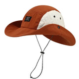 Chapéu bucket para a festa castanho