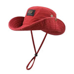 Chapéu bucket raw vermelho