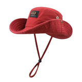Chapéu bucket raw vermelho
