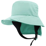 Chapéu bucket surfista azul turquesa