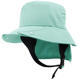 Chapéu bucket surfista azul turquesa