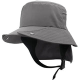 Chapéu bucket surfista cinzento escuro