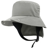 Chapéu bucket surfista cinzento