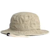 Chapéu bucket vintage bege