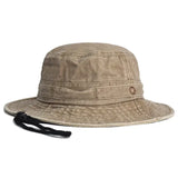 Chapéu bucket vintage castanho