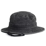 Chapéu bucket vintage preto