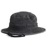 Chapéu bucket vintage preto