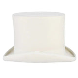 Chapéu cartola branco