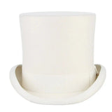 Chapéu cartola branco