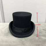 Chapéu cartola estilo cavalheiro
