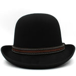 Chapéu coco antigo preto