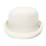 Chapéu coco branco
