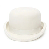 Chapéu coco branco