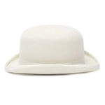 Chapéu coco branco