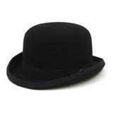 Chapéu coco masculino preto / s (54-55cm)