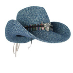 Chapéu cowboy azul título por defeito