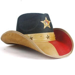 Chapéu cowboy bandeira americana título por defeito