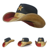 Chapéu cowboy bandeira americana título por defeito