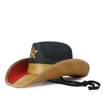 Chapéu cowboy bandeira americana título por defeito