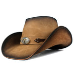 Chapéu cowboy de couro