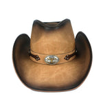 Chapéu cowboy de couro
