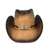 Chapéu cowboy de couro