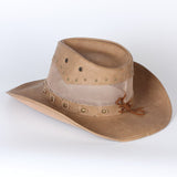 Chapéu cowboy em couro título por defeito