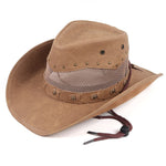 Chapéu cowboy em couro título por defeito