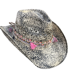 Chapéu cowgirl divertido título por defeito