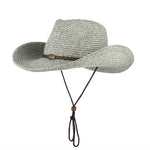 Chapéu de cowboy intemporal cinzento