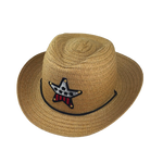Chapéu de cowboy para crianças verde caqui