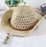 Chapéu de cowboy para meninos e meninas branco