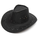 Chapéu de feltro de prestígio preto