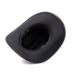 Chapéu de feltro preto título por defeito