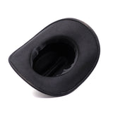 Chapéu de feltro preto título por defeito