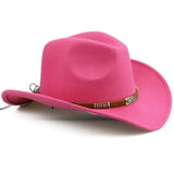 Chapéu de feltro rosa título por defeito