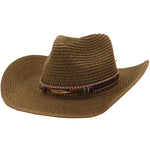Chapéu de palha estilo cowboy título por defeito