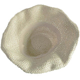 Chapéu de palha estilo feminino título por defeito