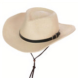 Chapéu de palha estilo masculino título por defeito