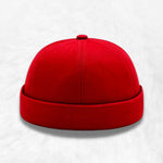 Chapéu docker vermelho título por defeito