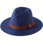 Chapéu panamá azul escuro m (56-58 cm)